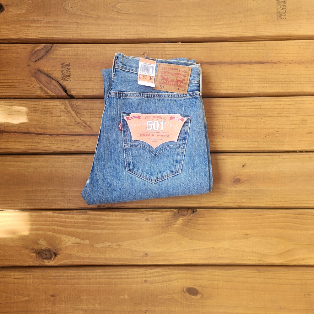 Levi's 501 Jeans Made with Cone Denim.